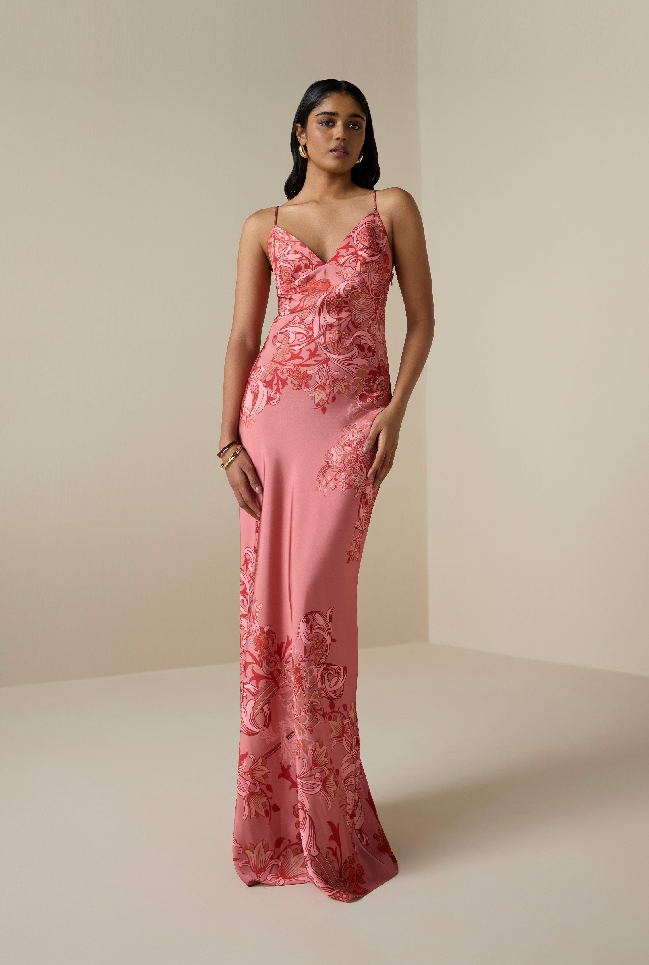Vine Long Dress – Hemant & Nandita
