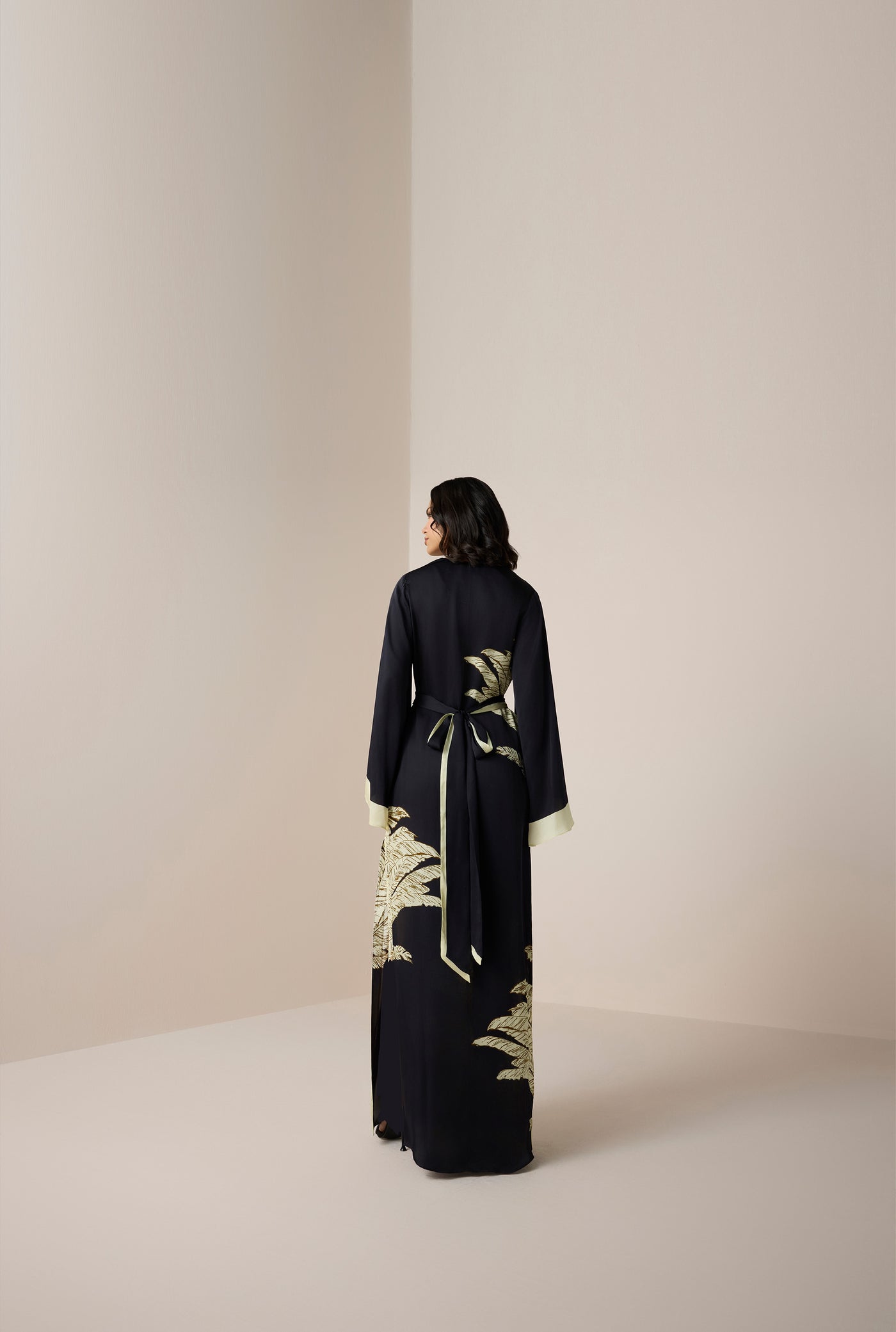 Palm Belted Kaftan
