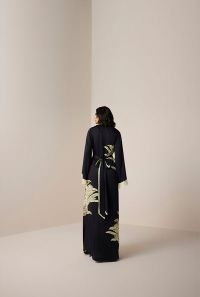Palm Belted Kaftan