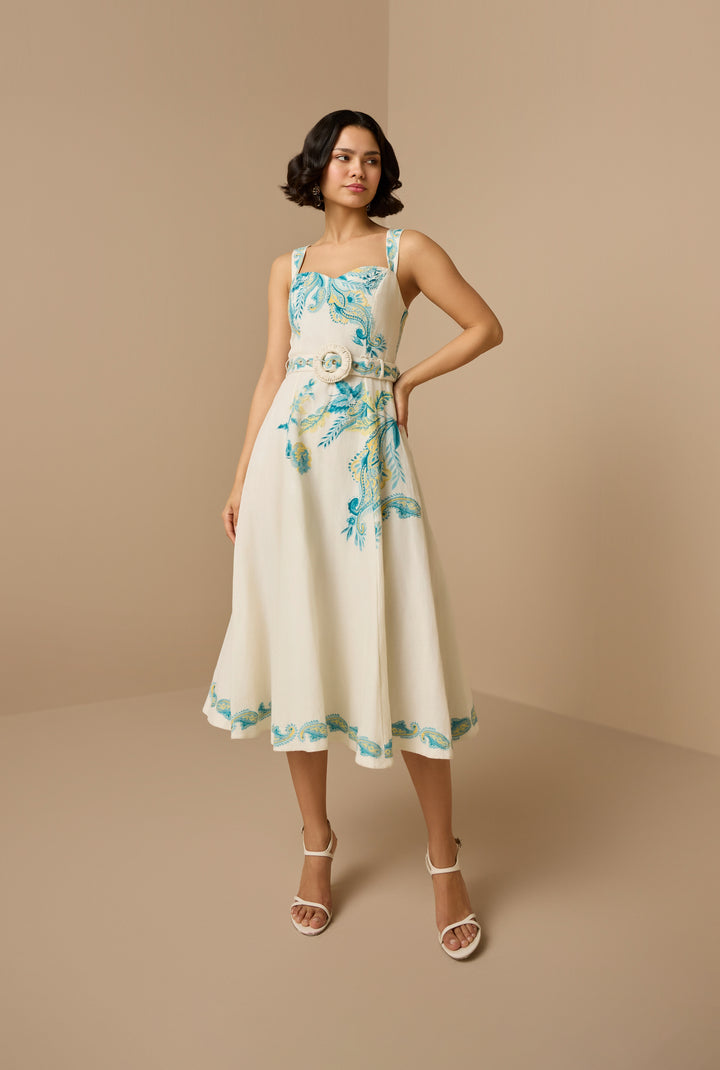 amari fitted double breasted midi dress Amari Midi Dress