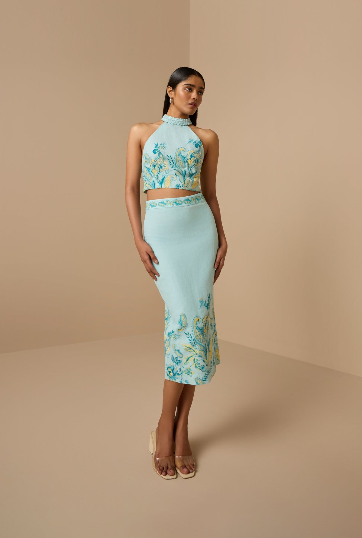 hemant nandita Adya Mini Dress Online Clothing - Main Image