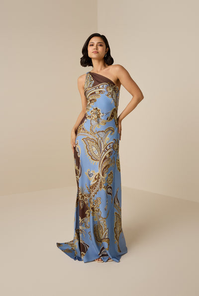 Saya One Shoulder Long Dress Hemant & Nandita Saya One Shoulder Long Dress Hemant & Nandita