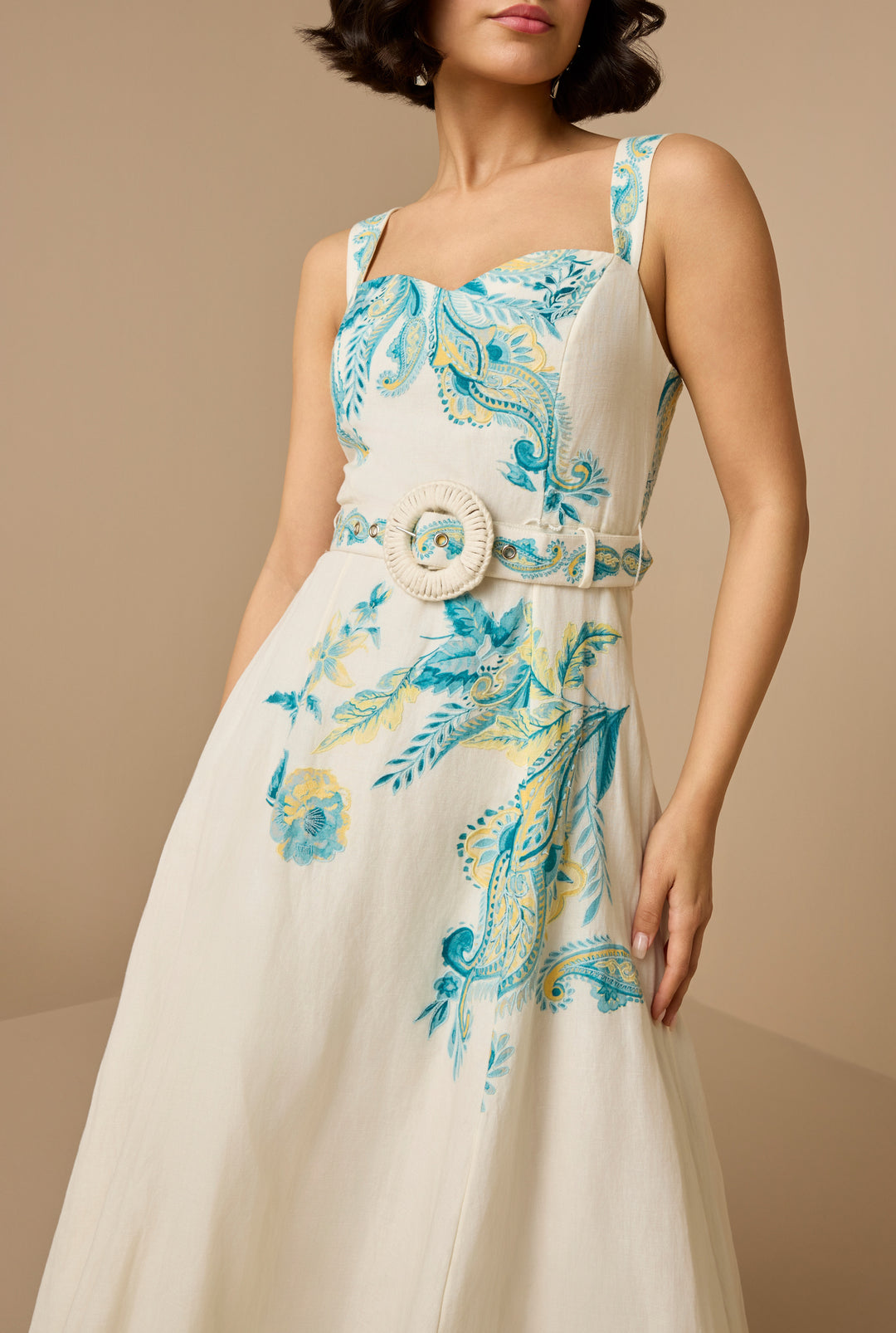Amari Midi Dress Hemant & Nandita Amari Midi Dress Hemant & Nandita