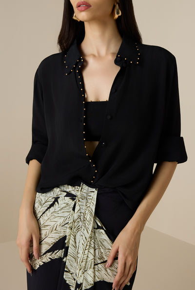 Bead Highlight Shirt