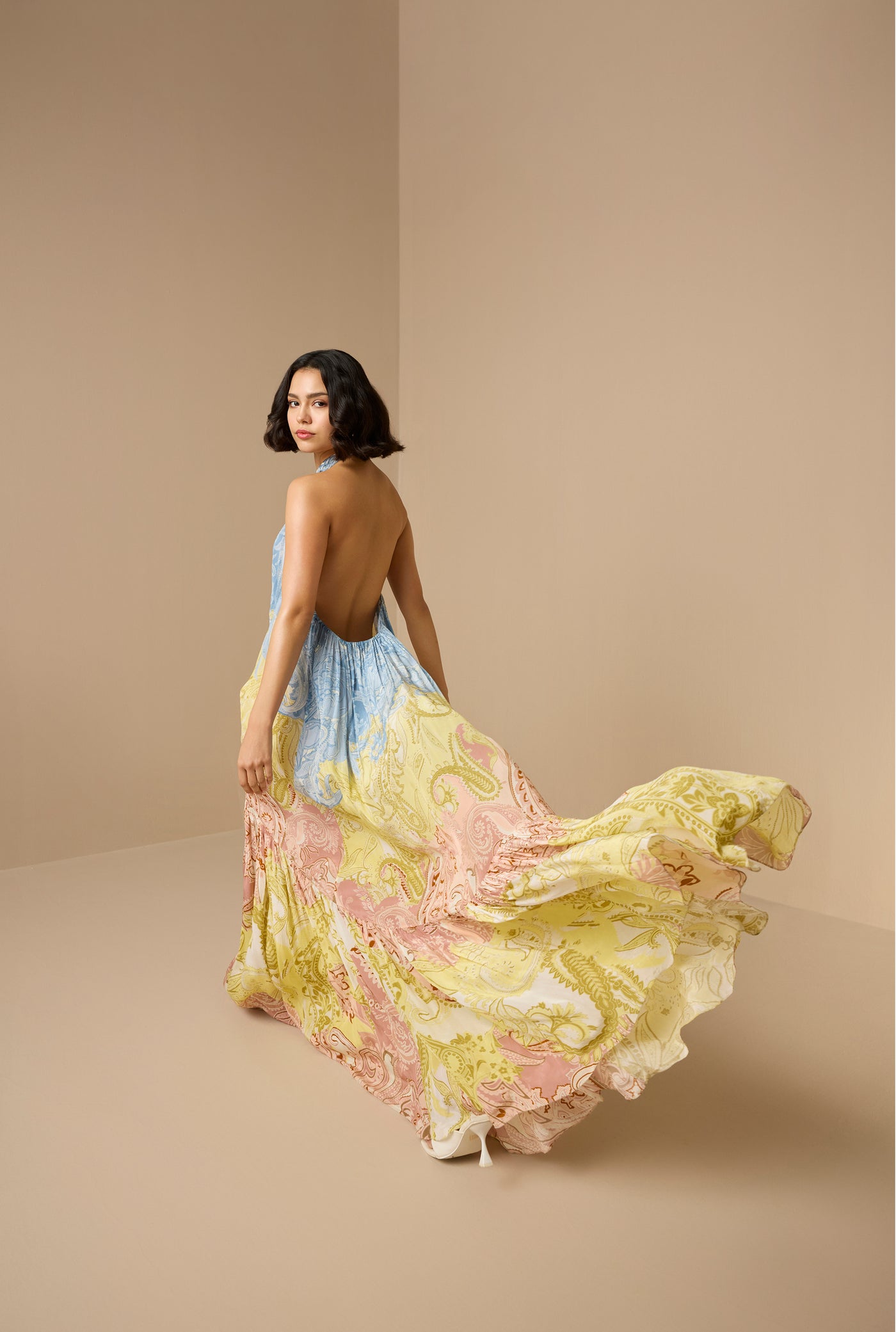 fiza long dress FIZA EMBELLISHED CAPE AND MASTANI MAXI SLIP SET | CULT MIA