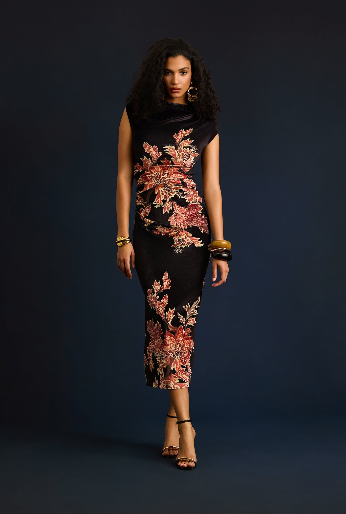 Johi Midi Dress – Hemant & Nandita