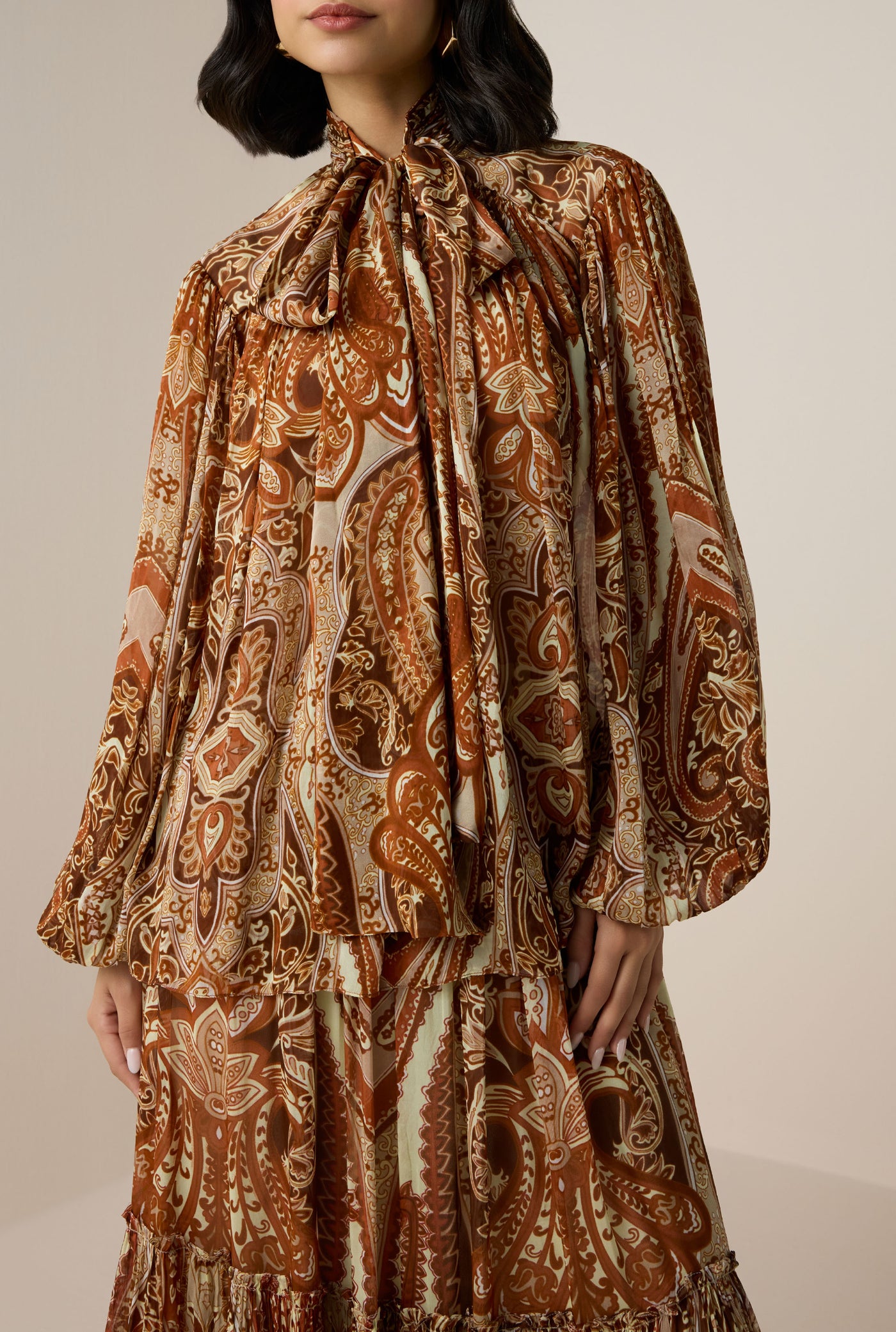 Rida Boho Tie Top