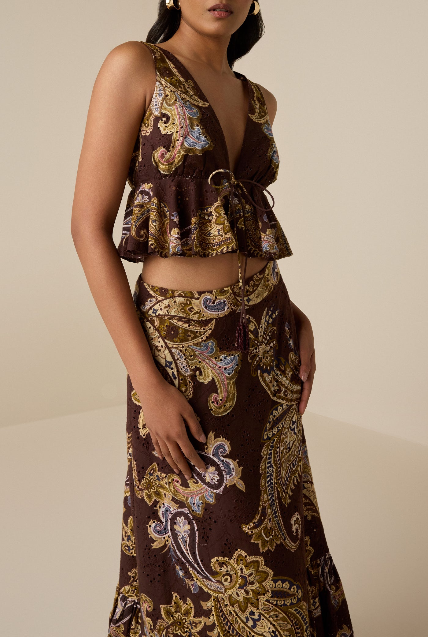 Reem Peplum Top