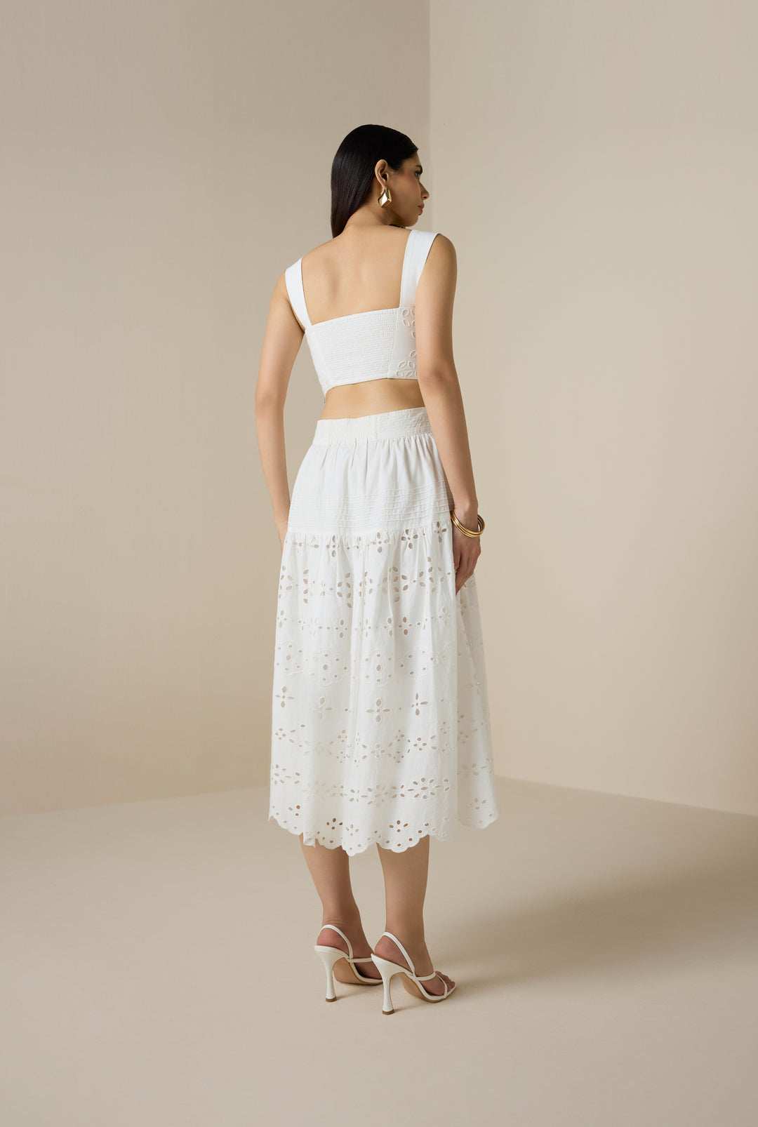 Adya Midi Skirt – Hemant & Nandita