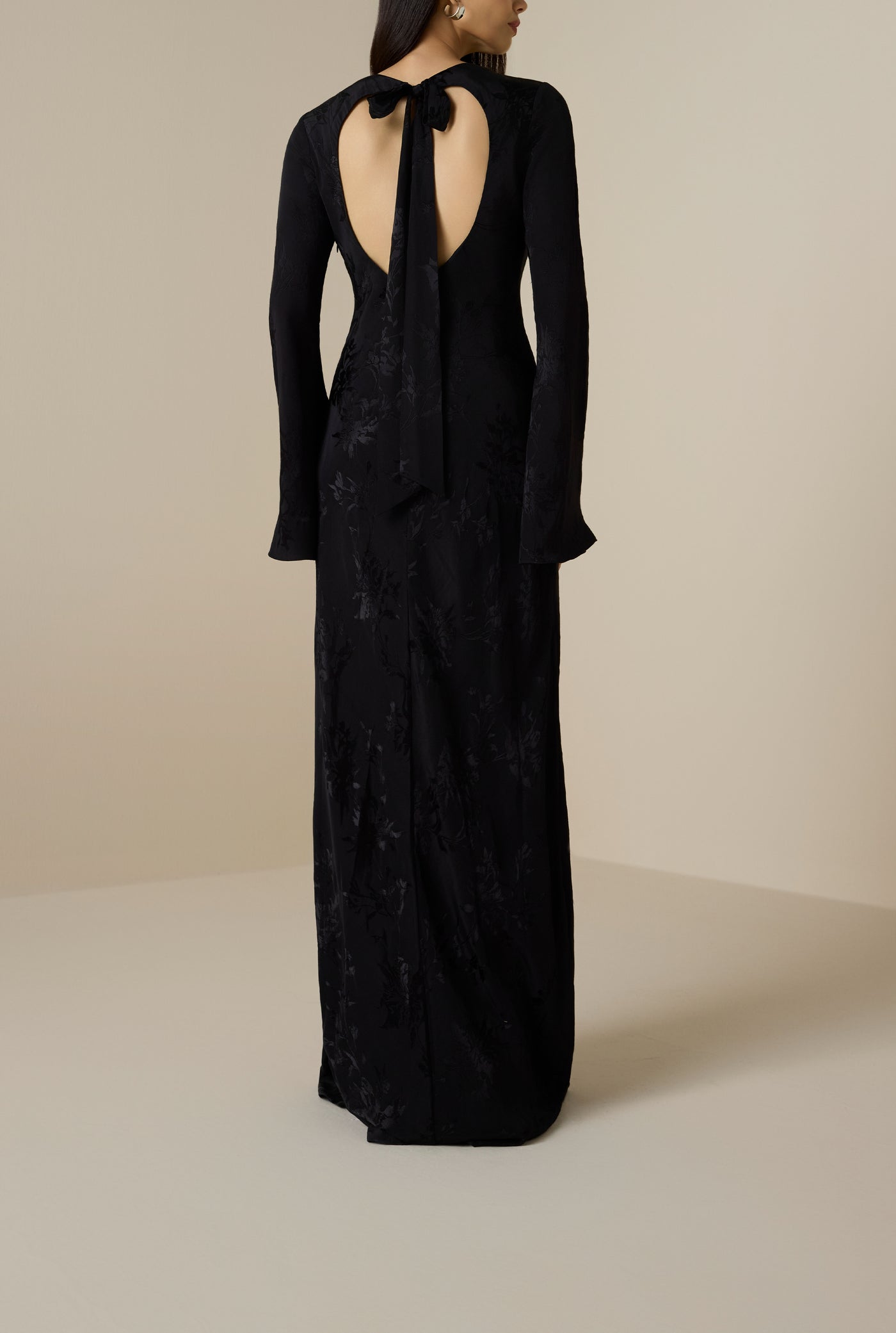 Aura Back Ties Maxi Dress