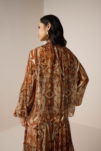 Rida Boho Tie Top