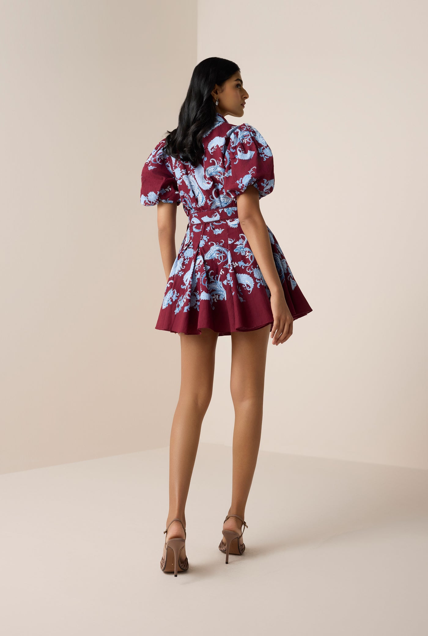 Hiba Collared Mini Dress