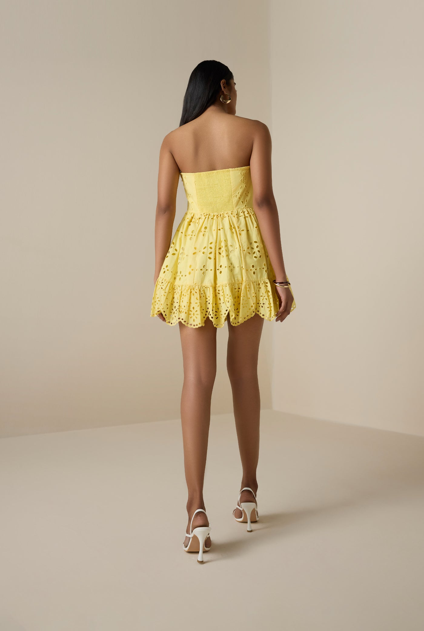 Adya Off-Shoulder Short Dress Hemant & Nandita Adya Off-Shoulder Short Dress Hemant & Nandita