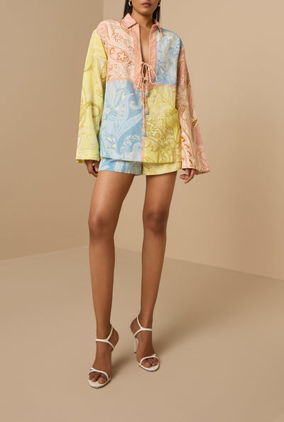 Fiza Paisley Shorts