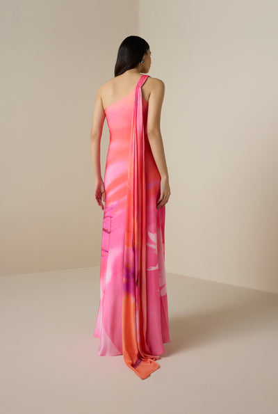 Abira One Shoulder Dress