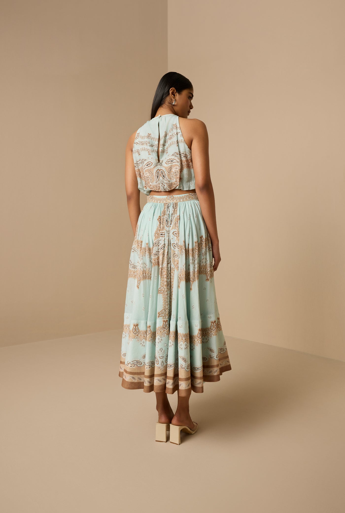 Navi Midi Skirt