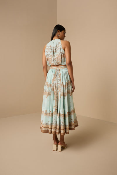 Navi Midi Skirt