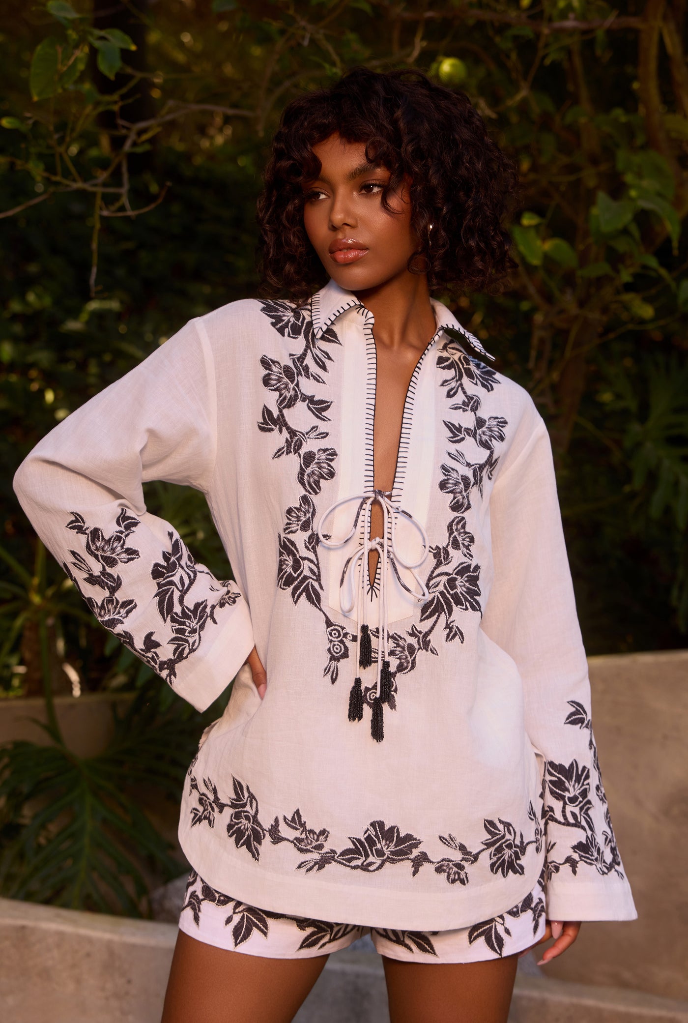 Aahi Drop Shoulder Tunic