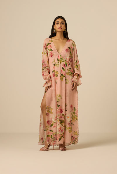 chinese dress ladies Ayla Tulle Maxi Dress Medium