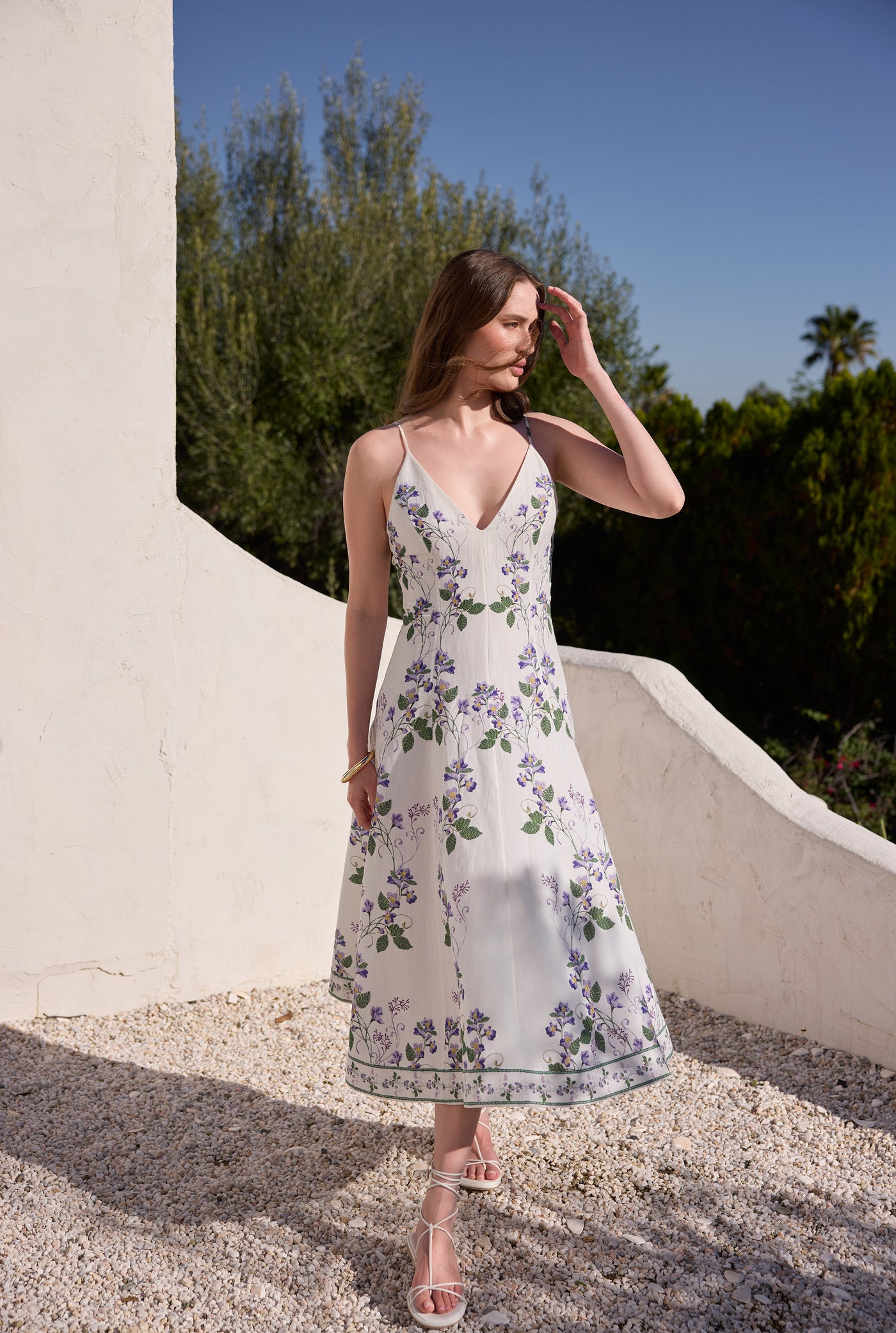 anya midi dress Reiss Anya Lace Strapless Midi Dress In White - 55% Off