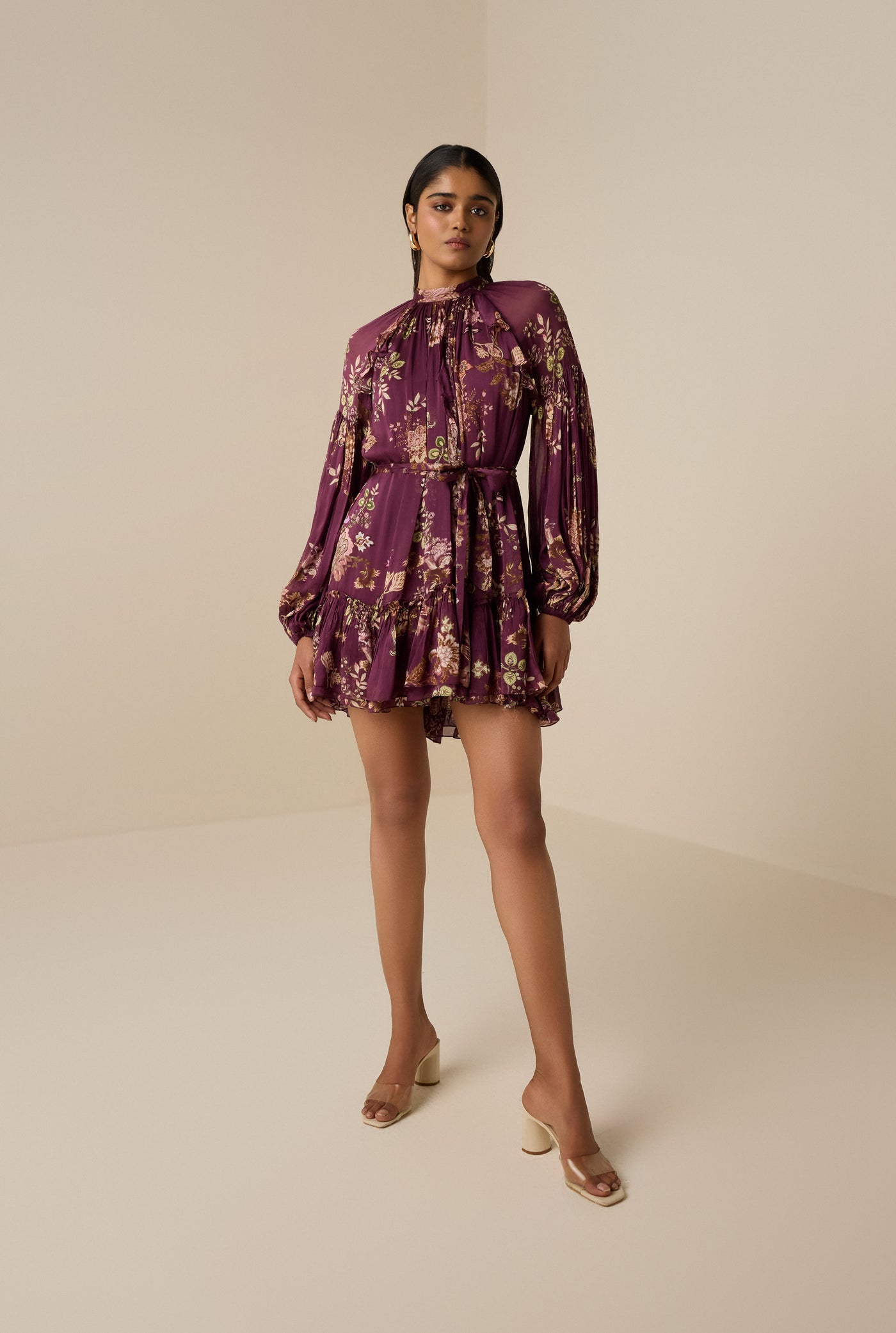 Savi Ruffle Mini Dress