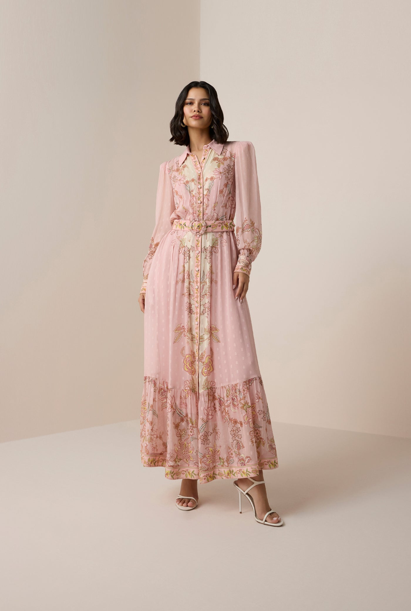 Riah Buckle Maxi Dress