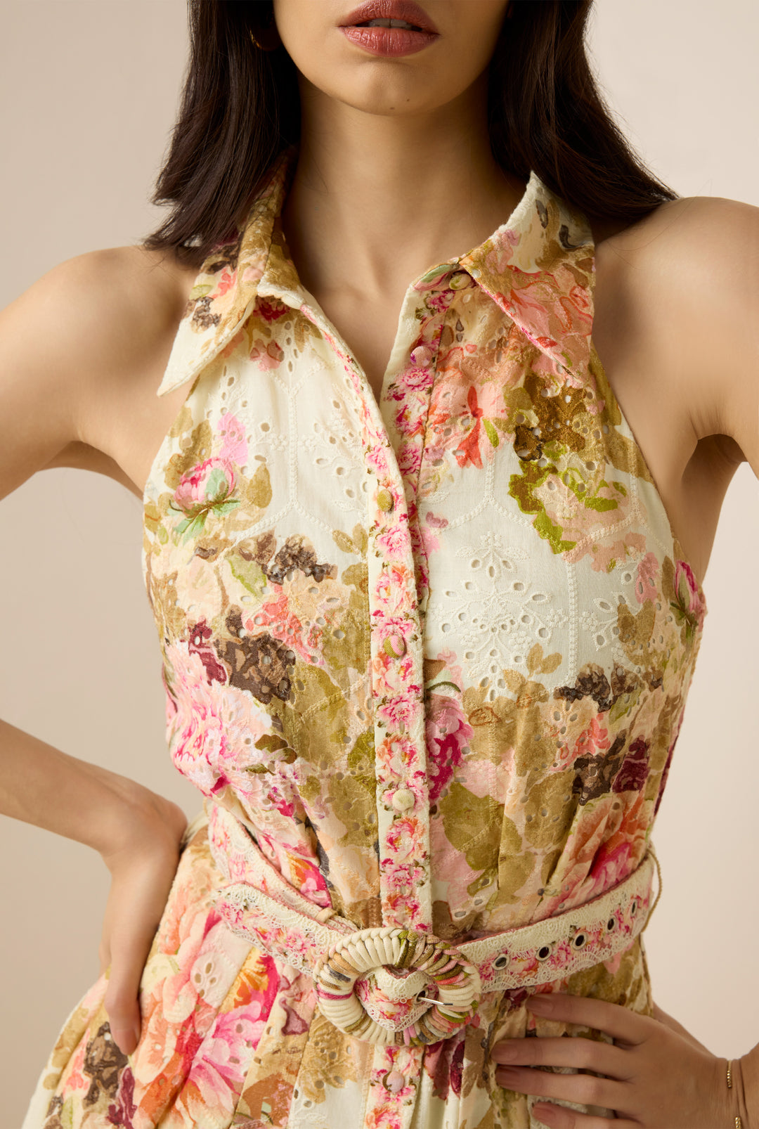 Sama Long Shirt Dress – Hemant & Nandita