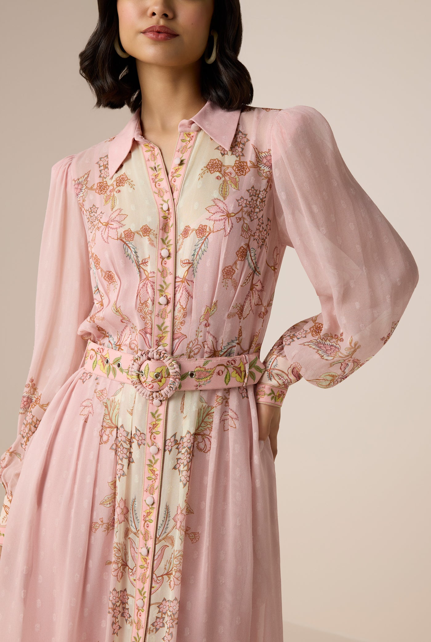 Riah Buckle Maxi Dress