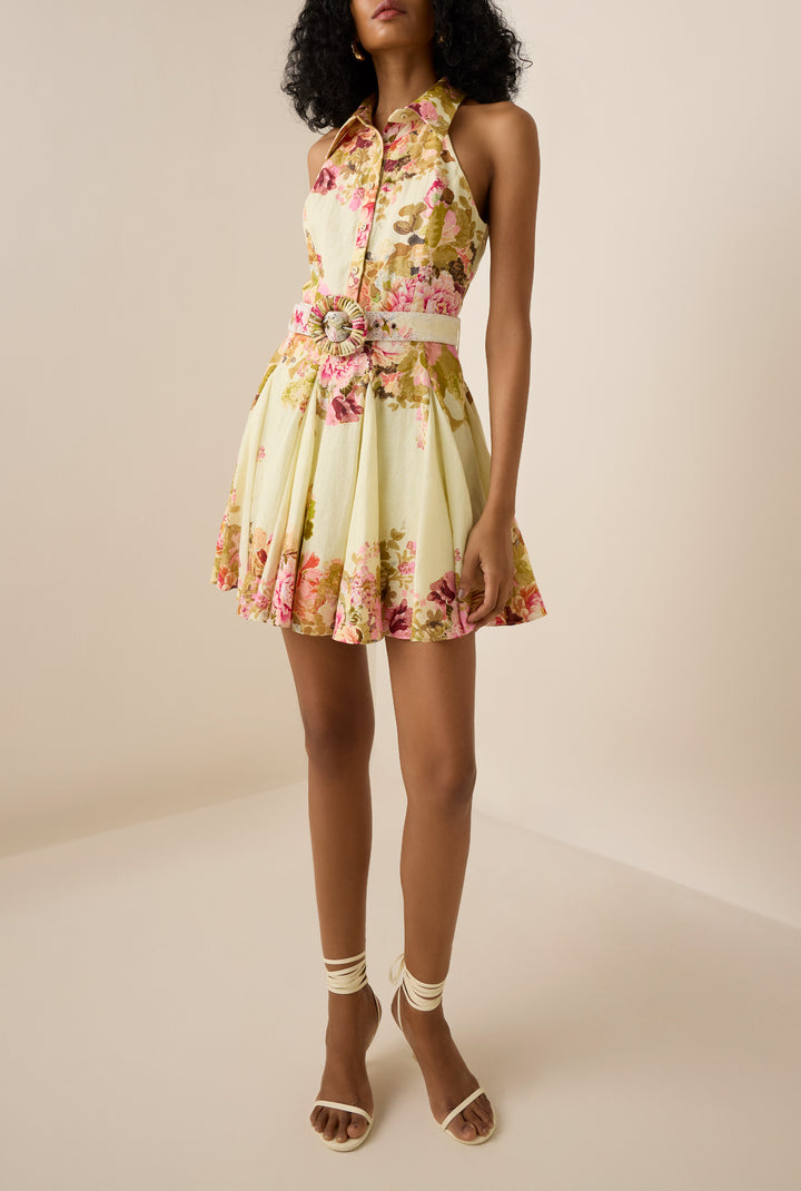 sama mini dress yellow Shona Mini Dress