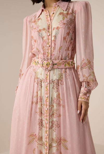 Riah Buckle Maxi Dress