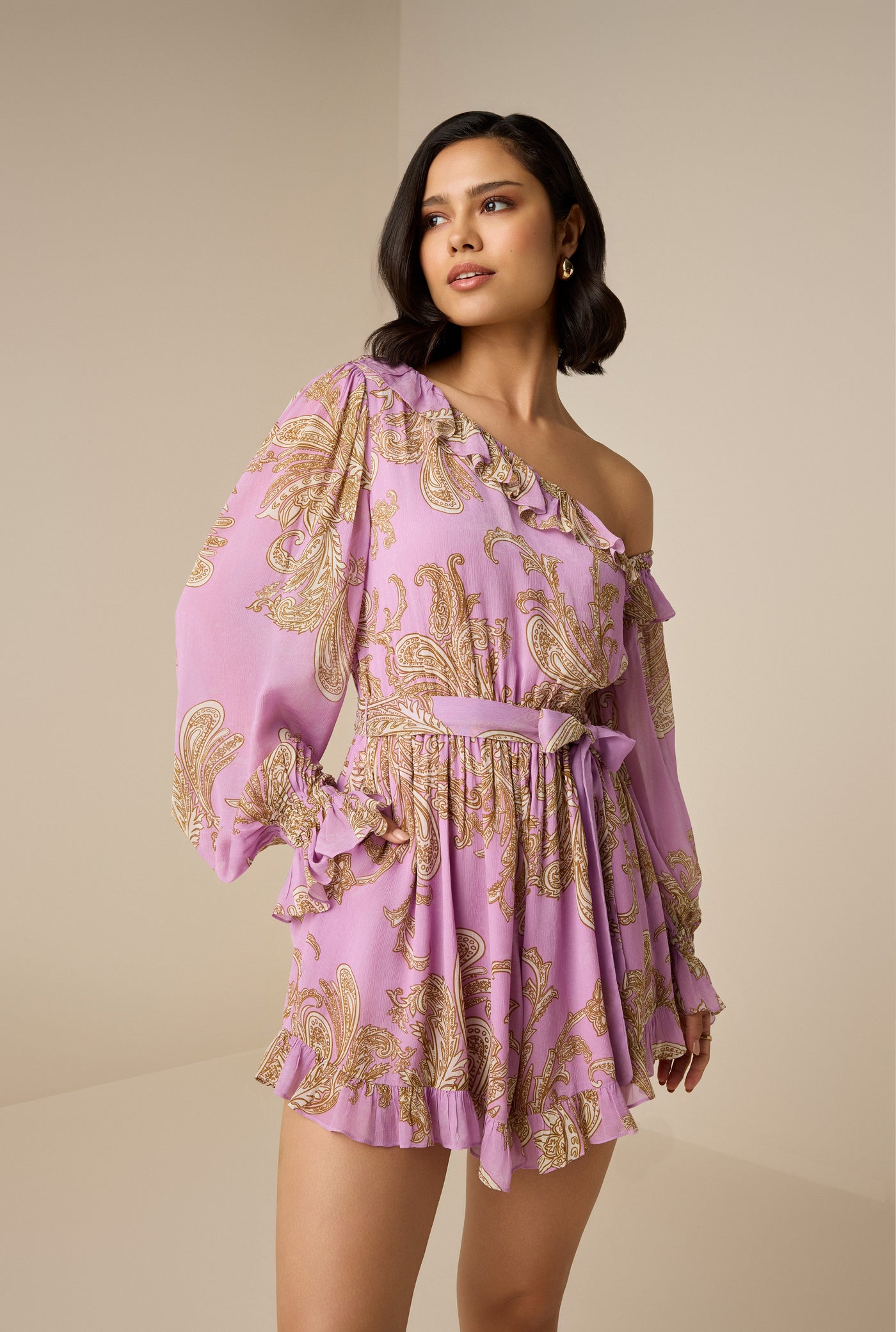 Jiah Belt Romper