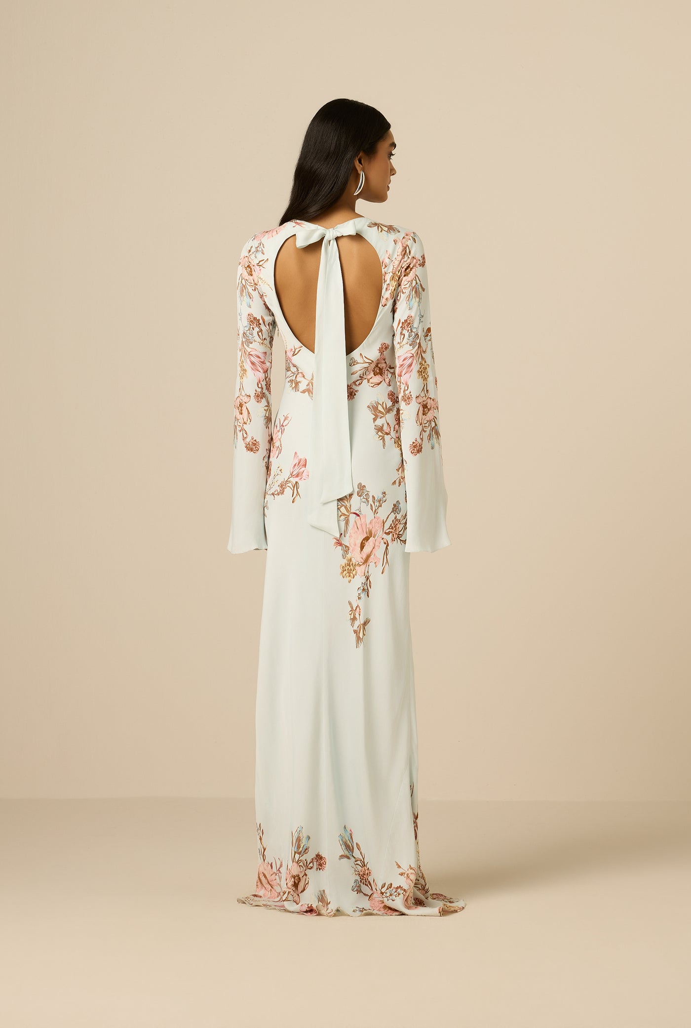 Ezra Tie-Back Maxi Dress – Hemant & Nandita