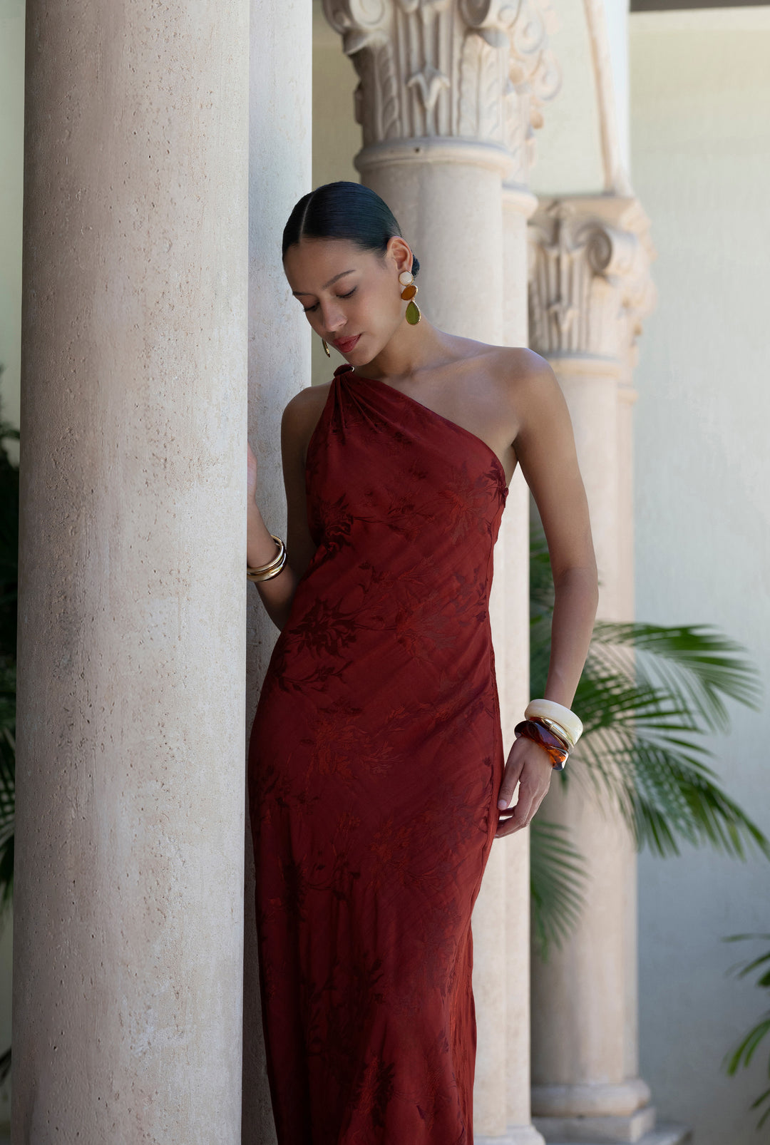 Aura One Shoulder Maxi Dress XL Aura One Shoulder Maxi Dress XL