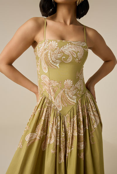 Sakhi Corset Maxi Dress