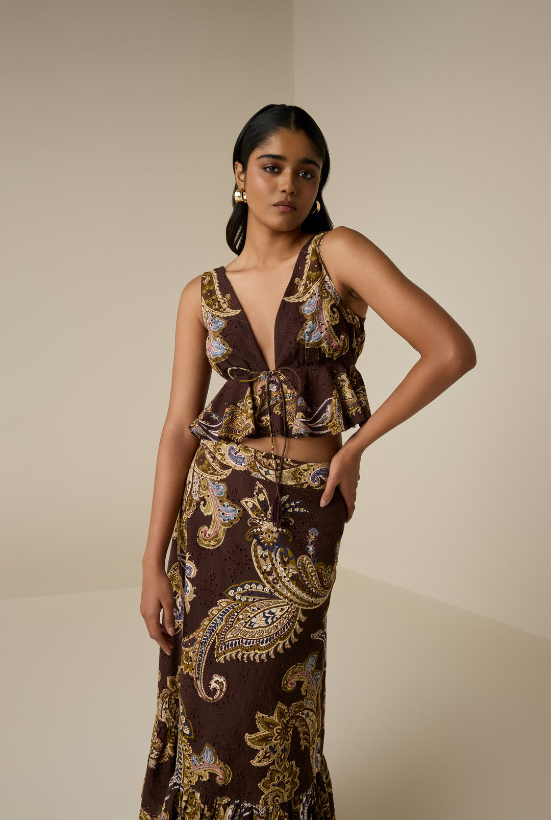 Reem Peplum Top – Hemant & Nandita