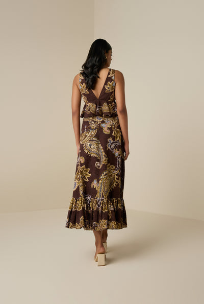 Reem Peplum Top