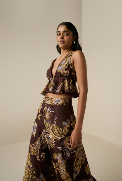 Reem Peplum Top
