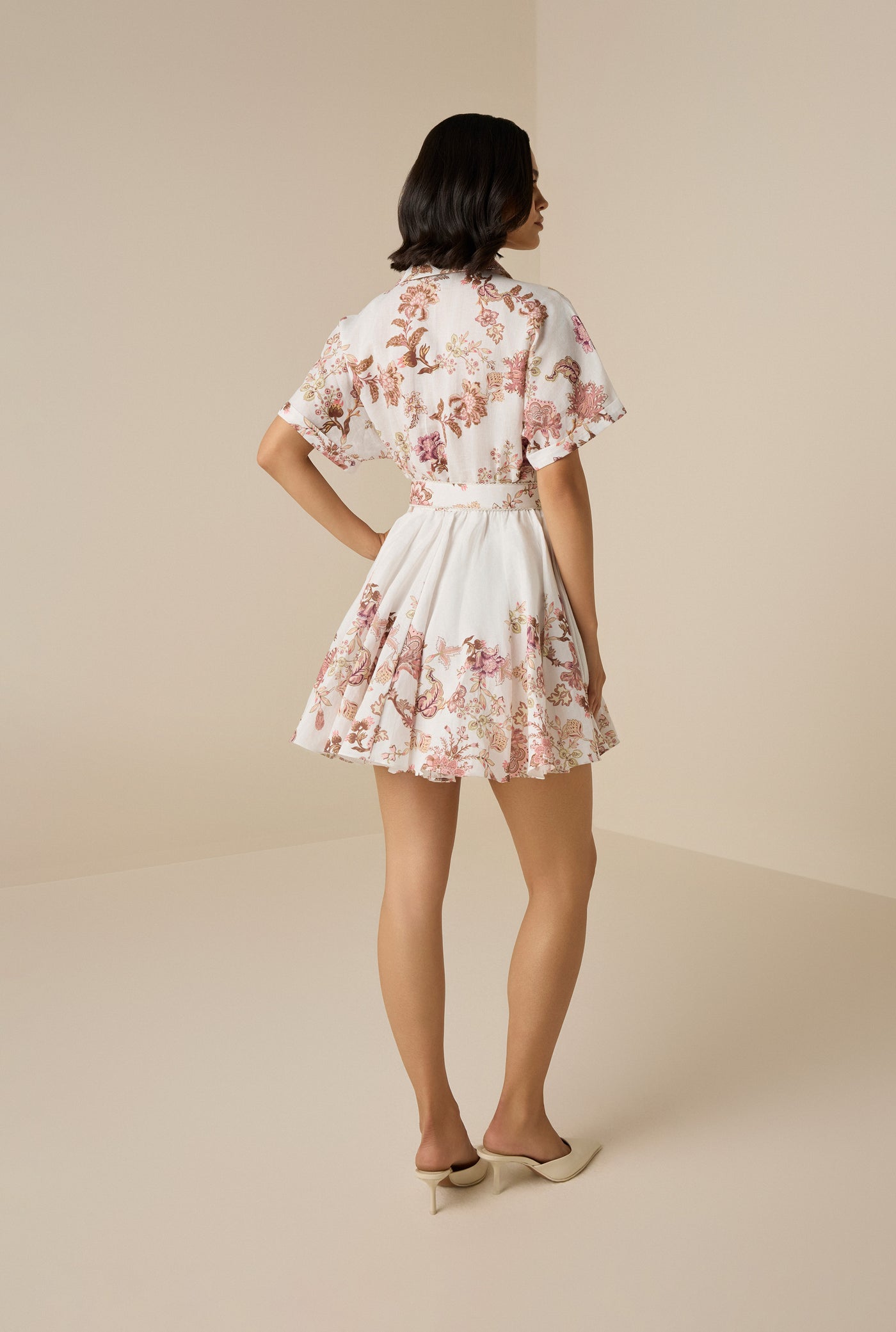 Diza Belted Short Dress