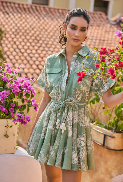 hemant and nandita shirt dress Pahi Shirt Dress S