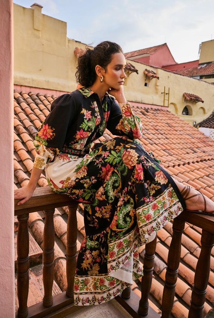 hemant and nandita shirt dress Pahi Shirt Dress S
