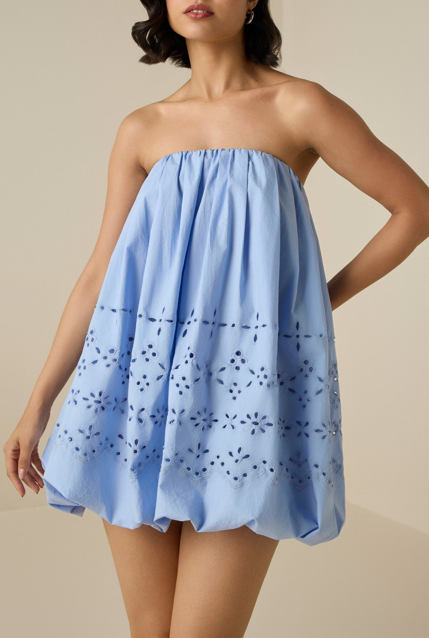 Viva Balloon Short Dress