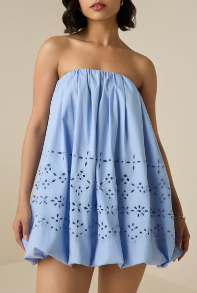 Viva Balloon Short Dress