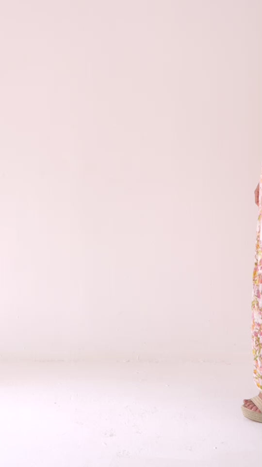 Aira Ruched Long Dress