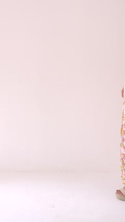 Aira Ruched Long Dress