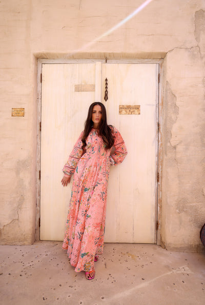 Juni Tie-Up Maxi Dress