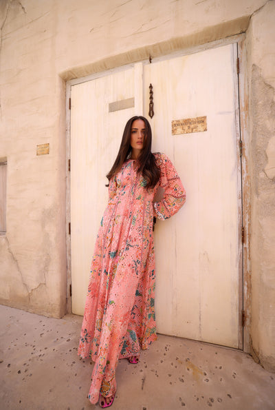 Juni Tie-Up Maxi Dress